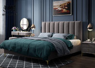 Modern design bed frame, double queen bed, king size bed for high-quality home furnishings