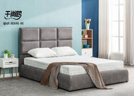 Upholstered Metal And Wooden Frame Storage Bed Size Customized