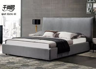 Simple Minimalist Soft Platform Bed Super Large Fabric Covered