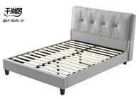 Simple Classic Platform Tufted Bed Fabric Material Double Size