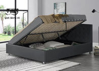 Simple Modern Platform Upholstered King Bed Side Open Air Pressure Bracket